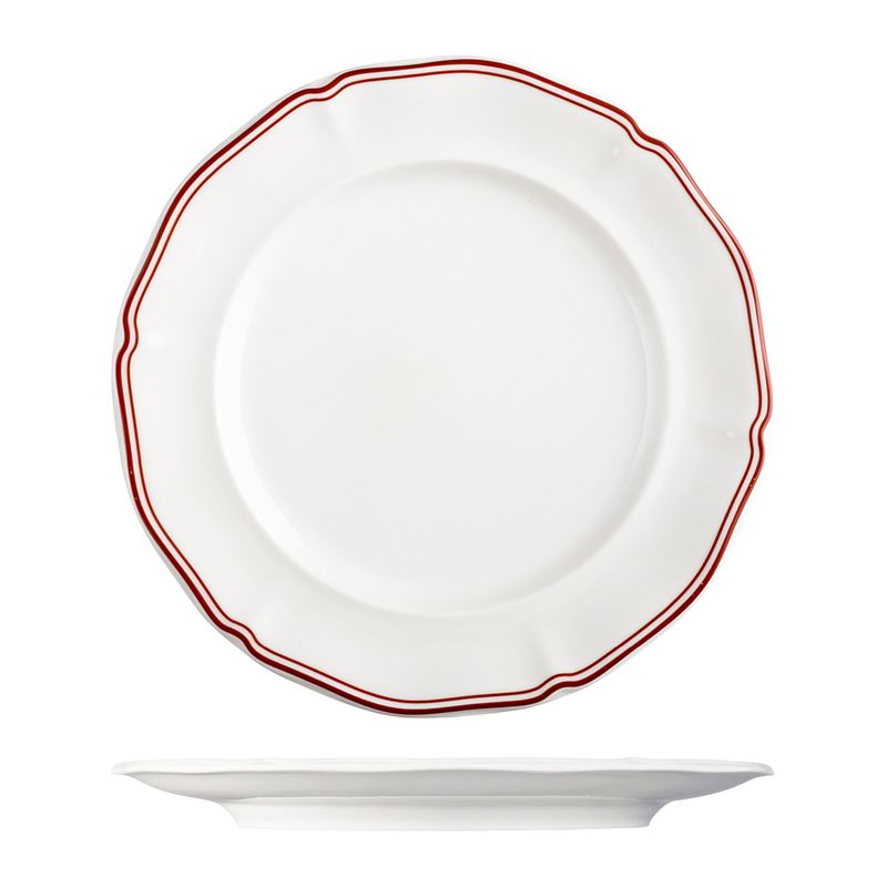 PLATE RND 270MM, LUZERNE ASTORIA ROSEWOOD