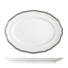 PLATE OVAL 300MM, LUZERNE ASTORIA INK