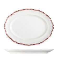 PLATE OVAL 300MM, LUZERNE ASTORIA ROSEWOOD