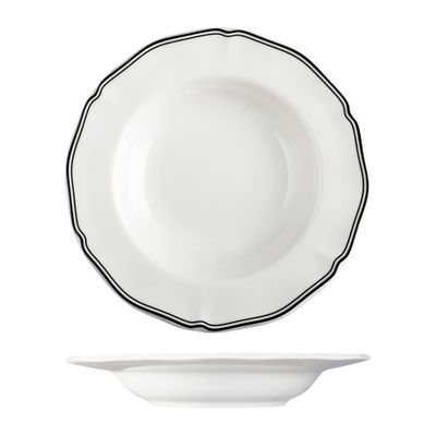 BOWL SOUP/PASTA 235MM, LUZERNE ASTORIA INK