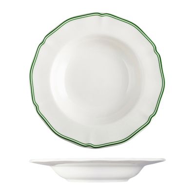 BOWL SOUP/PASTA 235MM, LUZERNE ASTORIA EMERALD