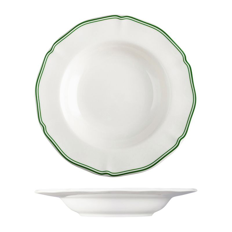 BOWL SOUP/PASTA 235MM, LUZERNE ASTORIA EMERALD