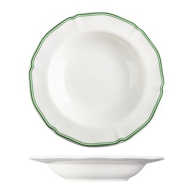 BOWL SOUP/PASTA 265MM, LUZERNE ASTORIA EMERALD