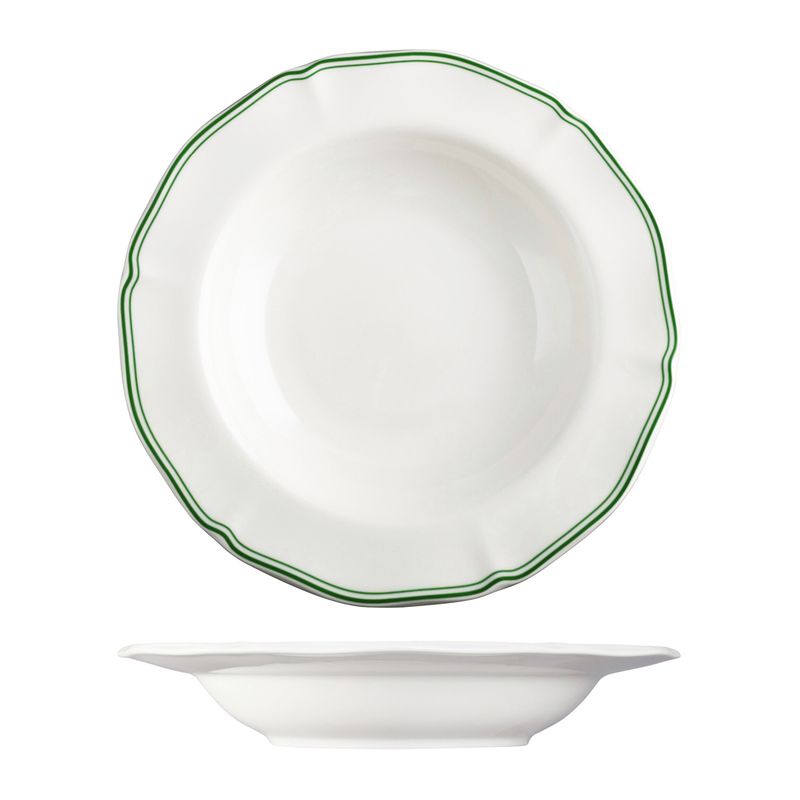 BOWL SOUP/PASTA 265MM, LUZERNE ASTORIA EMERALD