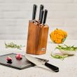 KNIFE BLOCK 6PCE DLX APEX SWISS DIAMOND
