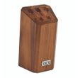 KNIFE BLOCK 6PCE DLX APEX SWISS DIAMOND