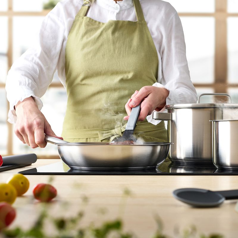 FRYPAN 32CM INDUCTION, WOLL S/S