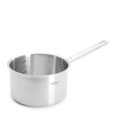 SAUCEPAN W/LID 18CM/2.6LT, INDUCTION WOLL S/S