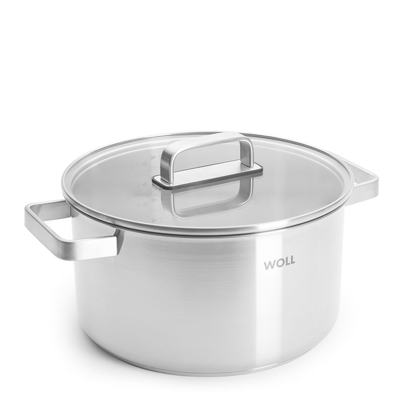STOCKPOT 24CM/7.5LT, INDUCTION WOLL S/S