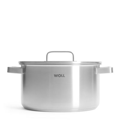 STOCKPOT 24CM/7.5LT, INDUCTION WOLL S/S