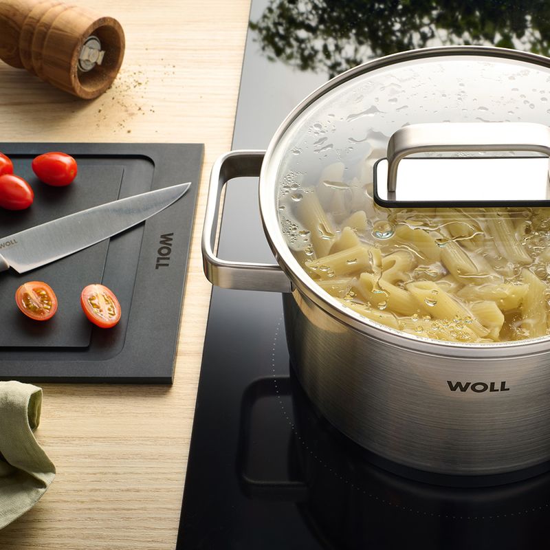 STOCKPOT 24CM/7.5LT, INDUCTION WOLL S/S