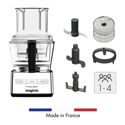 FOOD PROCESSOR MIRROR CHROME 3200XL, MAGIMIX