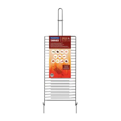 FISH GRILL BASKET S/STEEL 31X19CM, TRAMONTINA