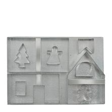 CUTTER SET GINGERBREAD HOUSE 10P, AVANTI