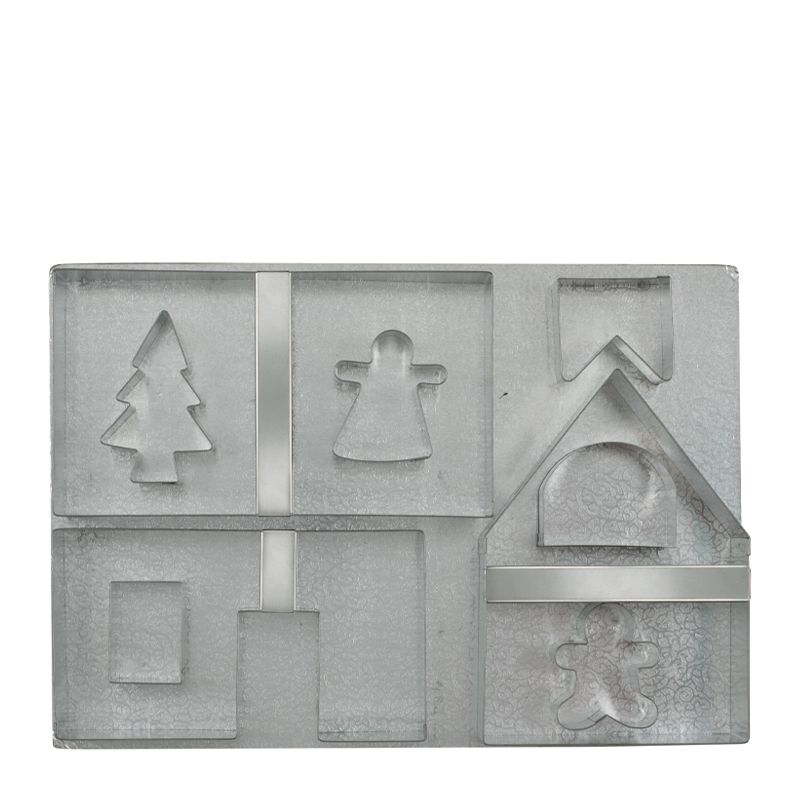 CUTTER SET GINGERBREAD HOUSE 10P, AVANTI