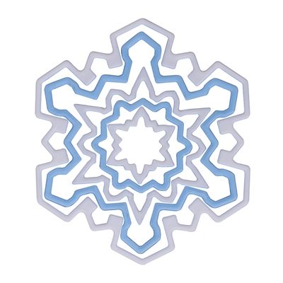 CUTTER SET SNOWFLAKE 5PCE SET, AVANTI