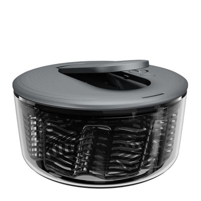 SALAD SPINNER SWIFT DRY LGE BLK, ZYLISS