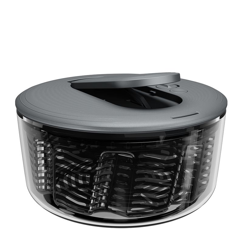 SALAD SPINNER SWIFT DRY LGE BLK, ZYLISS