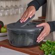 SALAD SPINNER SWIFT DRY LGE BLK, ZYLISS