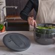 SALAD SPINNER SWIFT DRY LGE BLK, ZYLISS