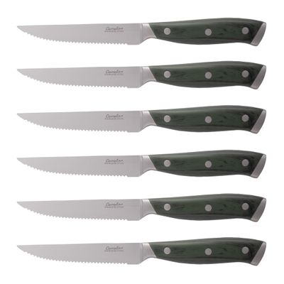 KNIFE STEAK FOREST 245MM SET-6, CAVALIER ASHFORD