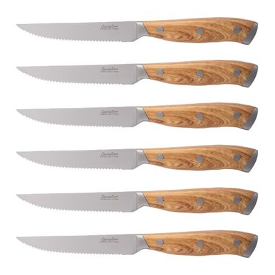 KNIFE STEAK HARVEST 245MM SET-6, CAVALIER ASHFORD