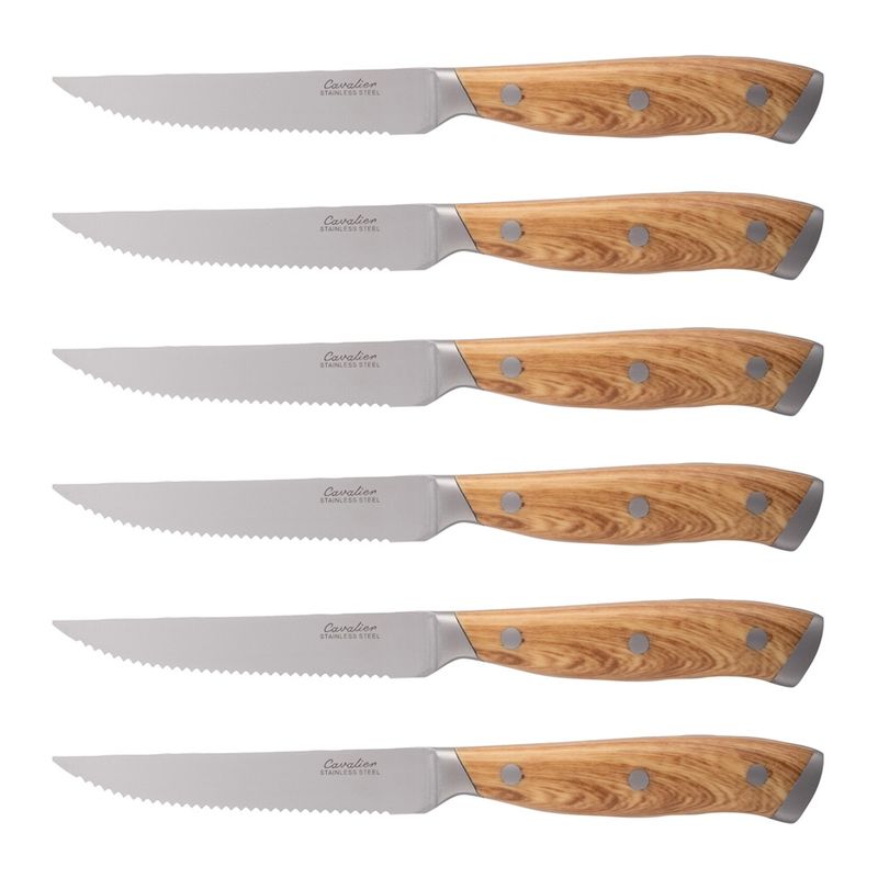 KNIFE STEAK HARVEST 245MM SET-6, CAVALIER ASHFORD