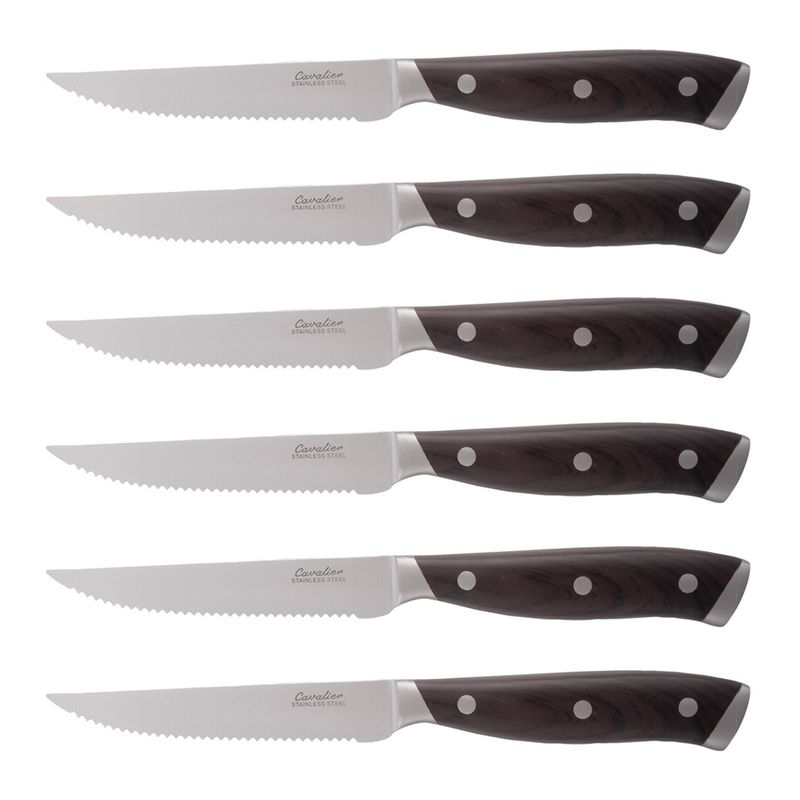 KNIFE STEAK DUSK 245MM SET-6, CAVALIER ASHFORD