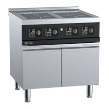 INDUCTION FOUR ZONE BOILING TOP, B&S SCOOKER