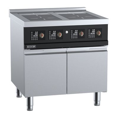 INDUCTION FOUR ZONE BOILING TOP, B&S SCOOKER