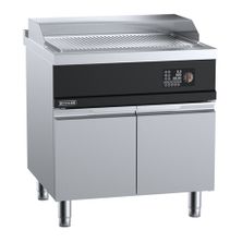 GRIDDLE PLATE GROOVED INDUCTION, B&S SCOOKER
