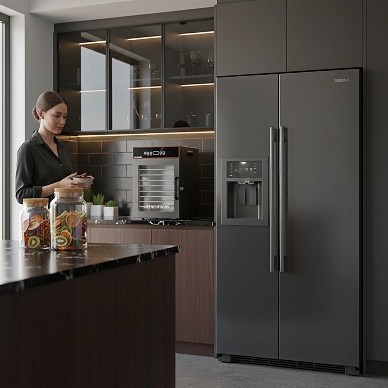 FOOD DEHYDRATOR BLACK 10 TRAY, BENCHFOODS