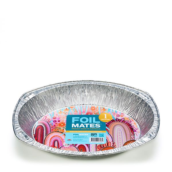 TRAY OVAL ROASTING 405X330MM, FOIL MATES