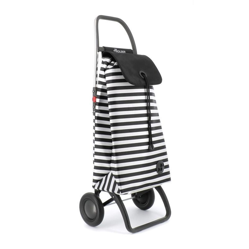 TROLLEY MARINA BK/WH 2 WHEEL, ROLSER