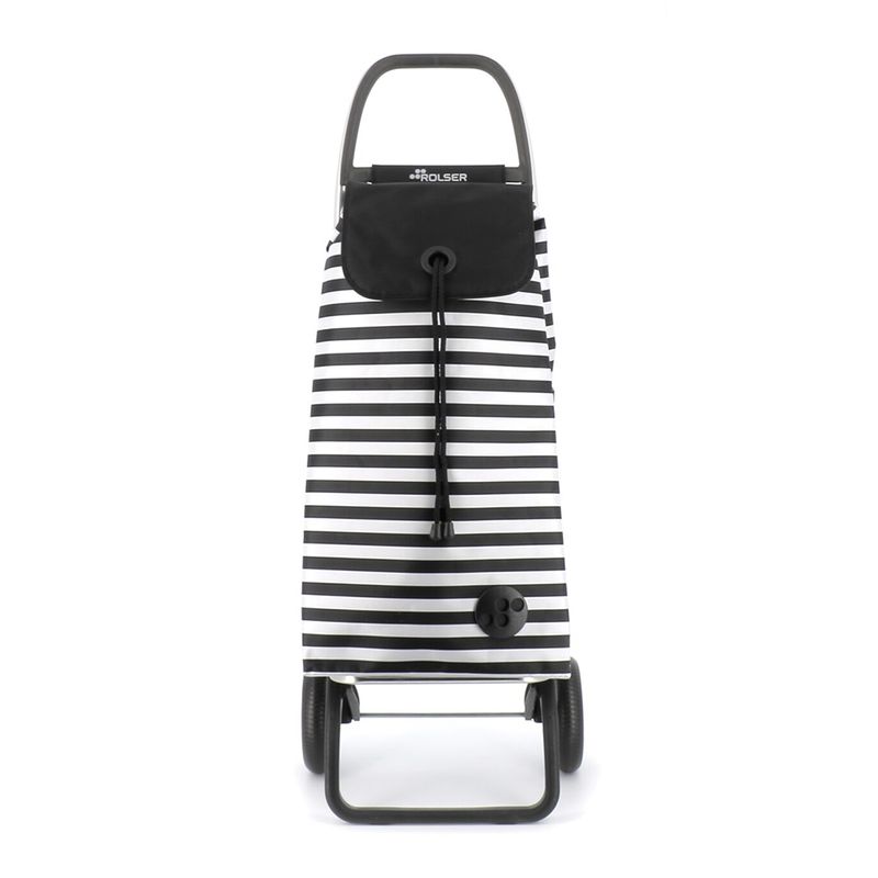 TROLLEY MARINA BK/WH 2 WHEEL, ROLSER