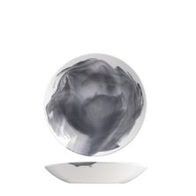 BOWL COUPE BLACK SMOKE 21X4CM, POTTR ASPEN