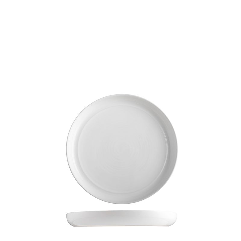 PLATE WHITE STACKABLE 15X2.5CM, POTTR BUTLER