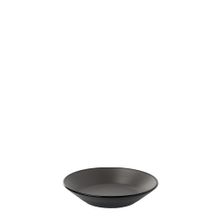 SAUCE DISH GRY/BLK 13CM MELAMINE COUCOU
