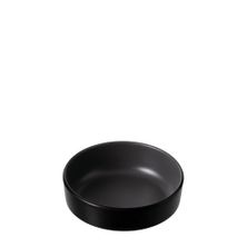 SAUCE DISH GRY/BLK 127MM MELAMINE COUCOU