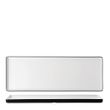 PLATTER WHT/BLK 50X18CM MELAMINE COUCOU