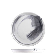 PLATE BLACK SMOKE 23X2.5CM, POTTR FINN