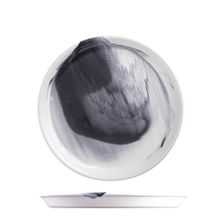 PLATE BLACK SMOKE 25X2.5CM, POTTR FINN