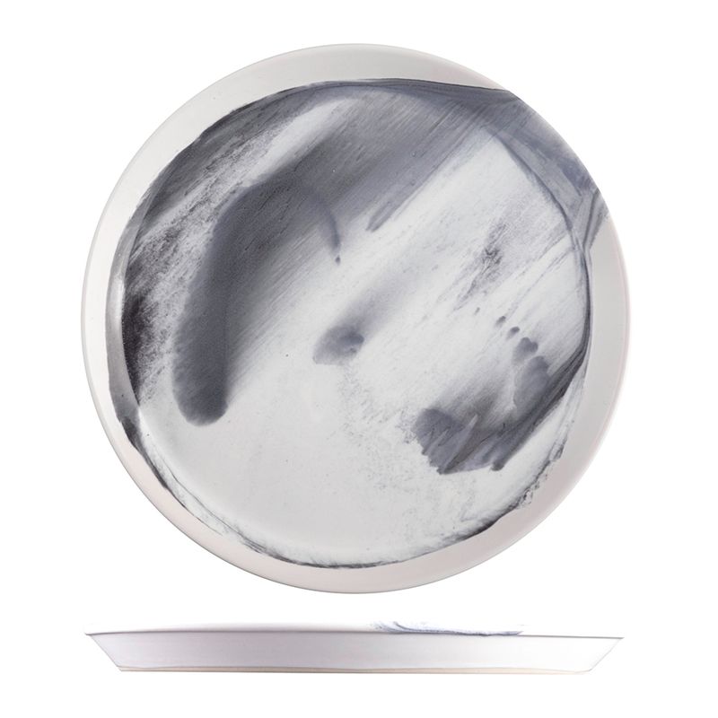 PLATE CHARGER BLACK SMOKE 29X2.5CM, POTTR FINN