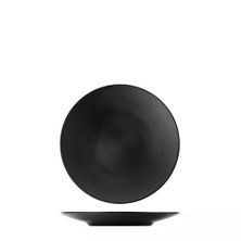 PLATE BLK/BLK 25CM MELAMINE COUCOU