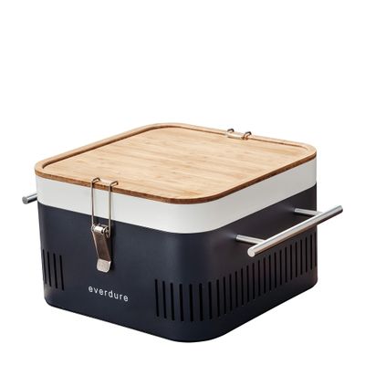 BARBEQUE CHARCOAL PORTABLE CUBE GRAPHITE