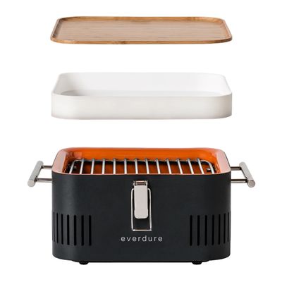 BARBEQUE CHARCOAL PORTABLE CUBE GRAPHITE