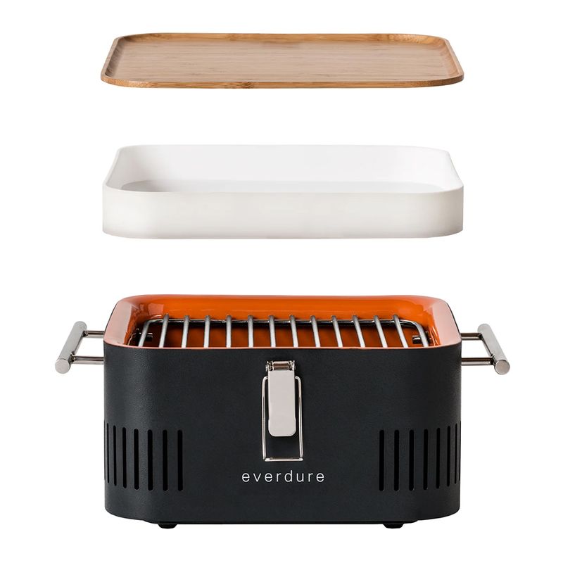 BARBEQUE CHARCOAL PORTABLE CUBE GRAPHITE