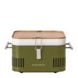 BARBEQUE CHARCOAL PORTABLE CUBE KHAKI