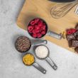 MEASURING CUPS SET-4 GREY, KITCHENAID