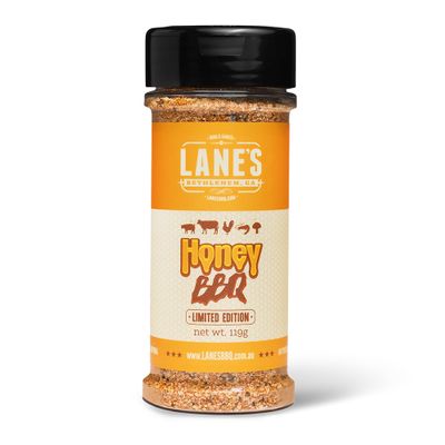 HONEY BBQ SEASONING 119GM, LANE'S BBQ